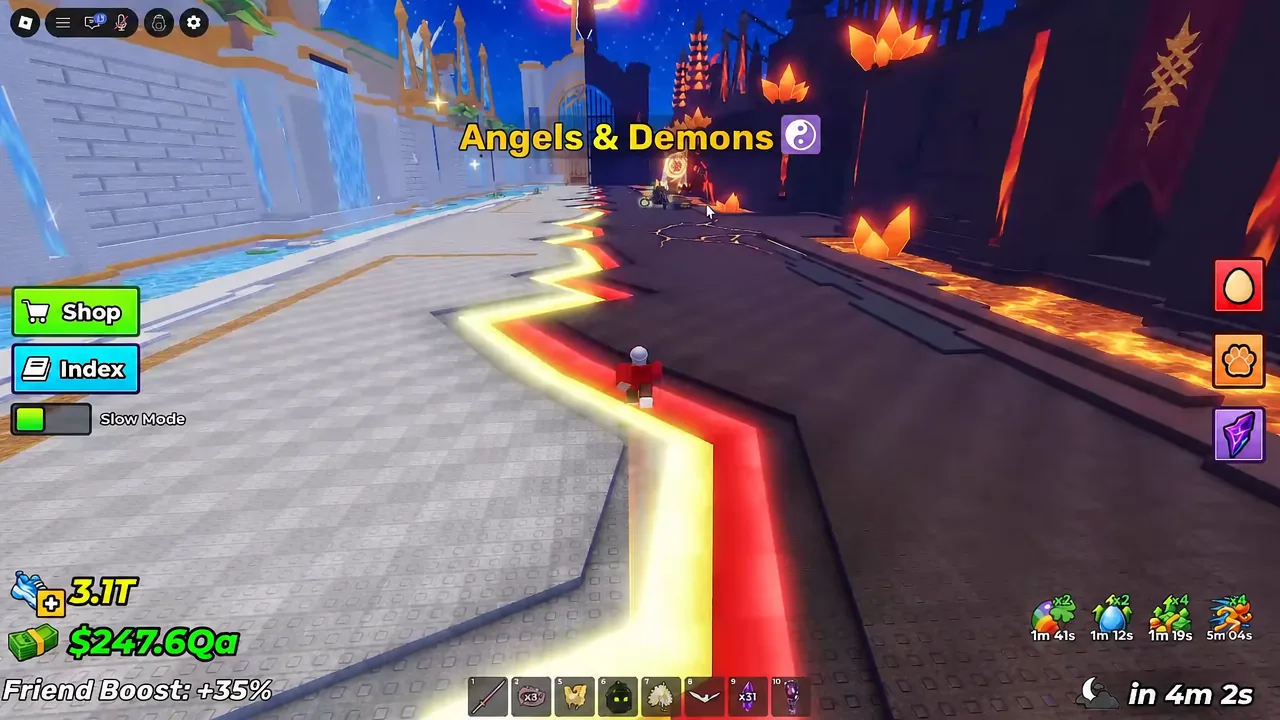 Angels vs Demons Update #4 reference artwork