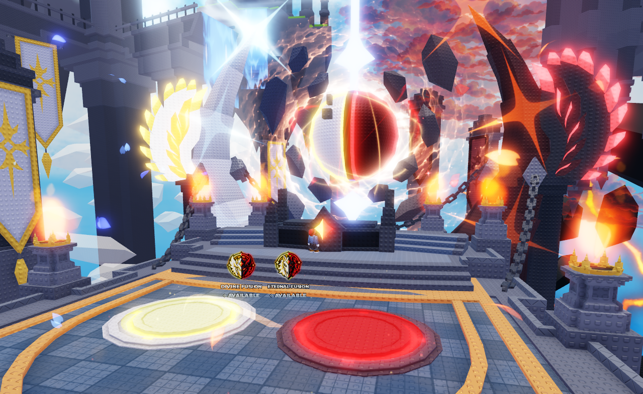 Secret Shrine fusion reference screenshot
