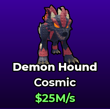Demon Hound Update #4 pet card