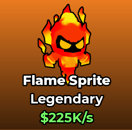 Flame Sprite Update #4 pet card