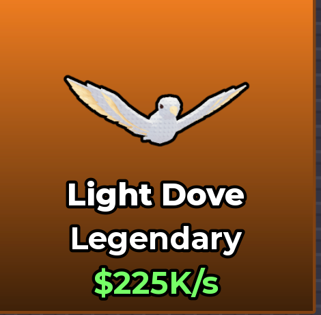 Light Dove Update #4 pet card